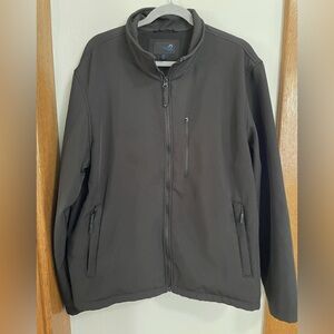 Mens Outdoor Canyon River Water Resistant Zip Up Jacket Soft Shell